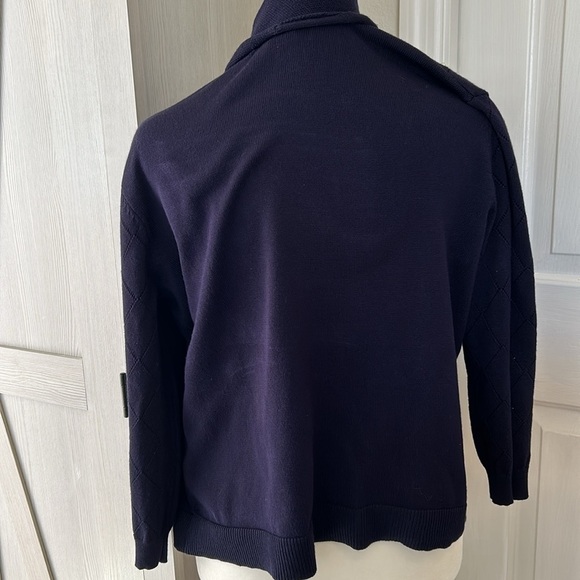 Love Ever After Sweater Navy with Pearls, Small - Picture 2 of 3